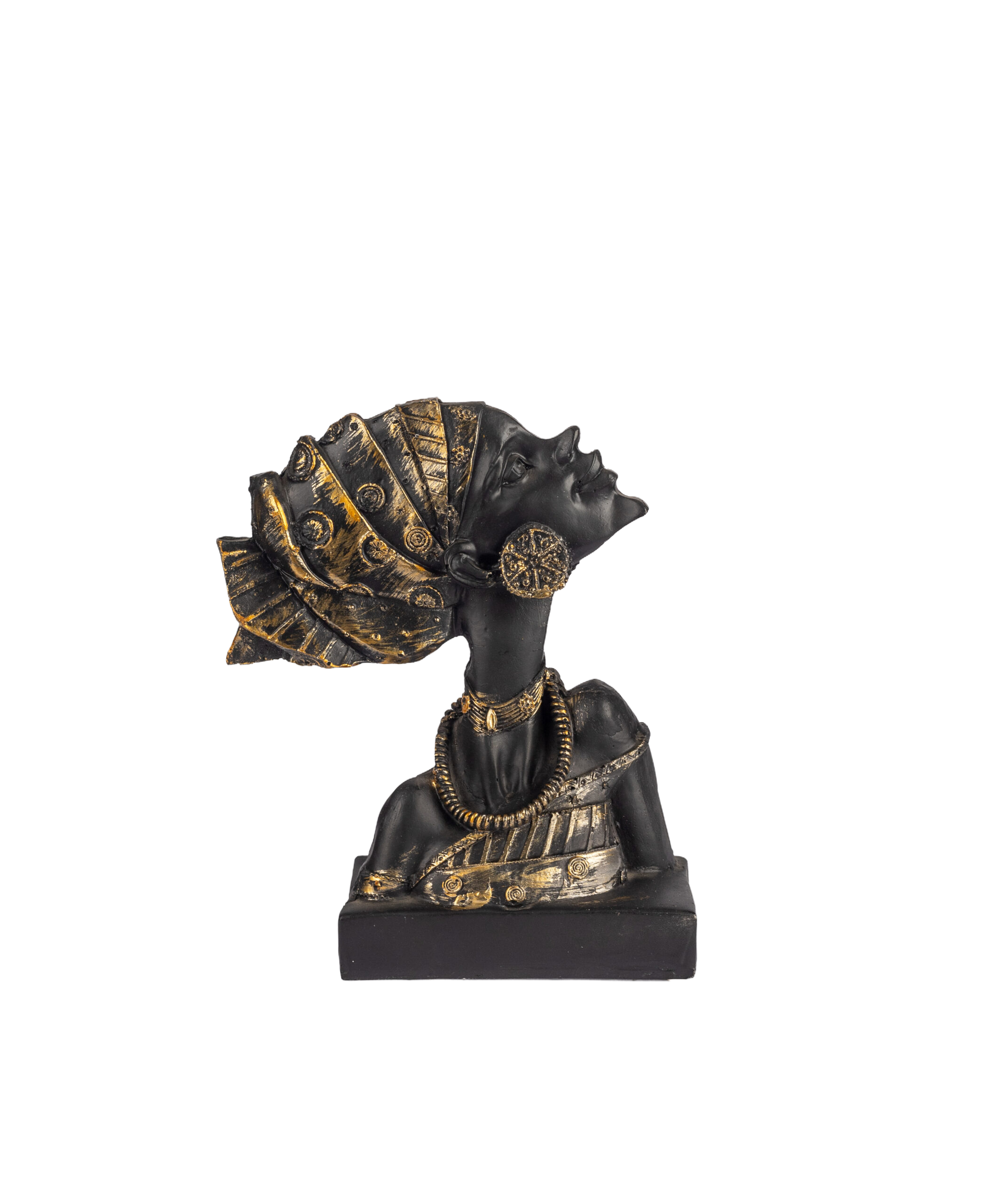 African decor statue