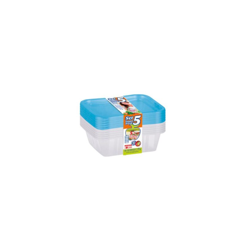 5-Piece Food Storage Box Set, each 0.5L - Image 6