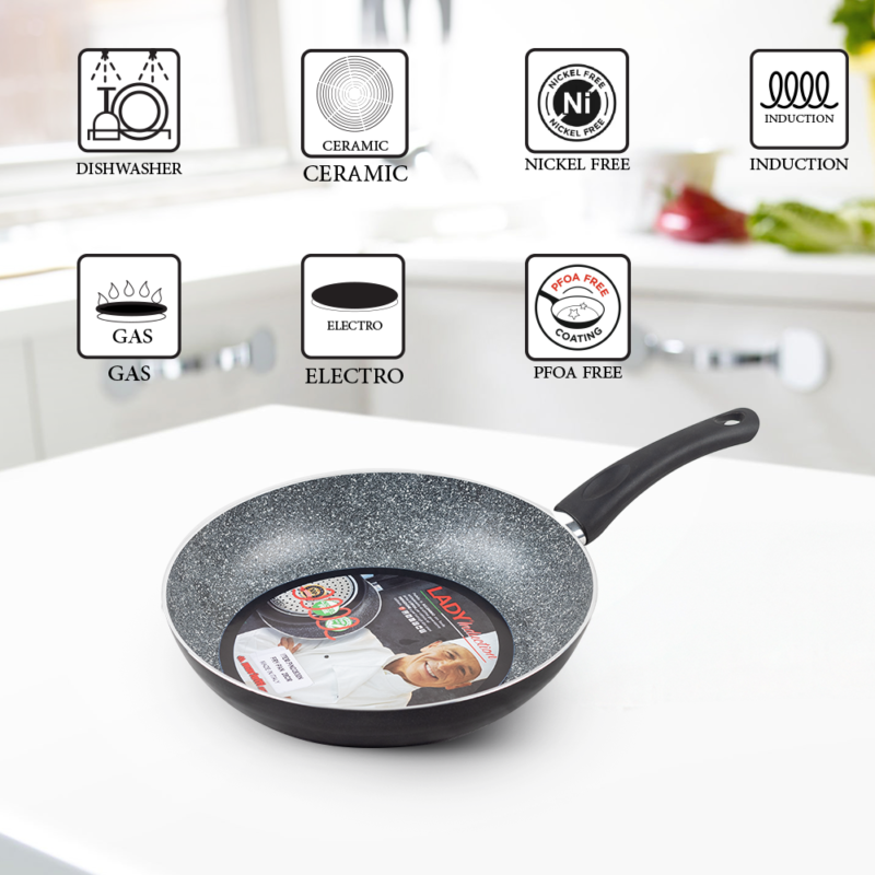 Non-Stick Granite Frying Pan - Image 4