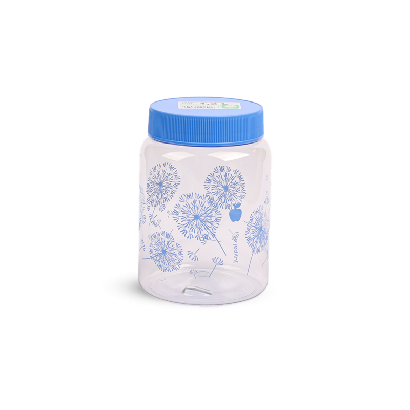 Airtight Transparent Decorative Screw on-lid Jar 1.2L - Image 9