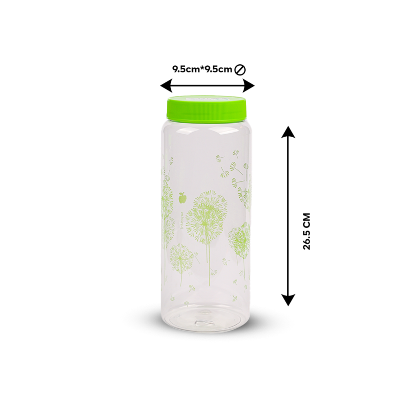 ⁦Airtight Transparent Decorative Screw on-lid Jar 2.20L⁩ - الصورة ⁦6⁩