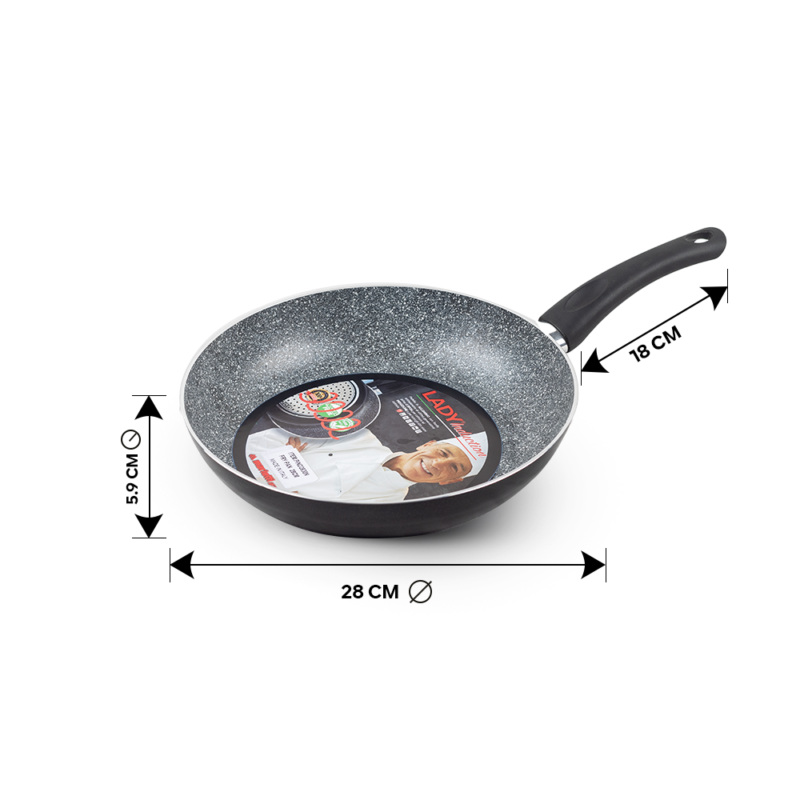 Non-Stick Granite Frying Pan - Image 7