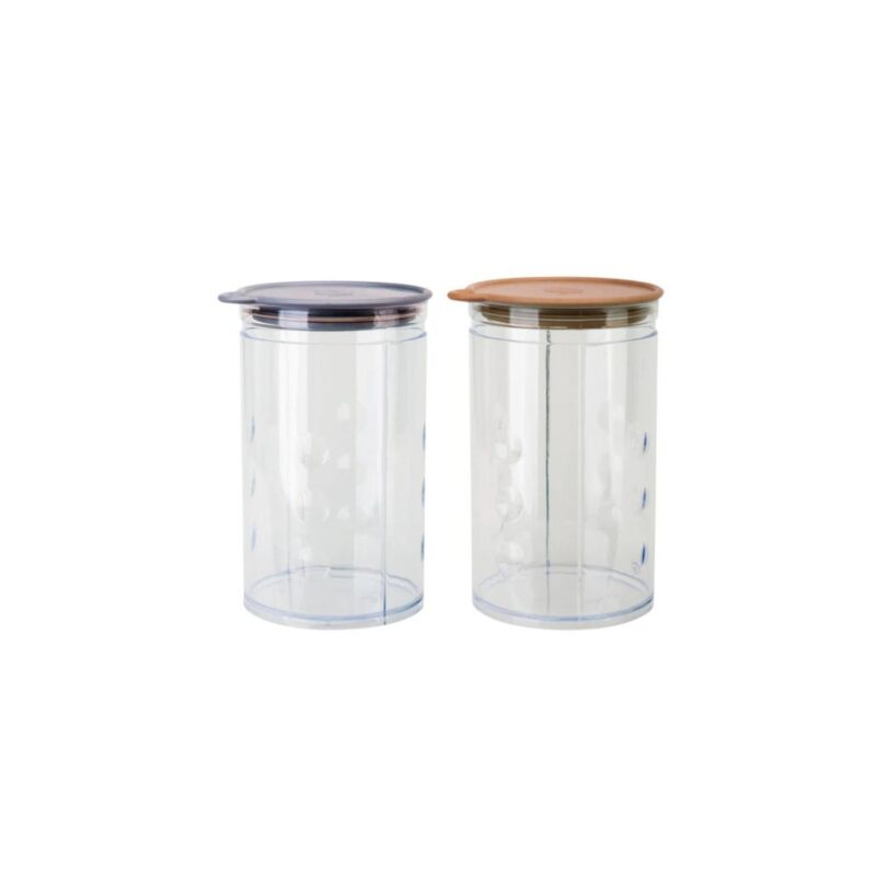 Airtight Transparent jar with pressure lid 1.25L