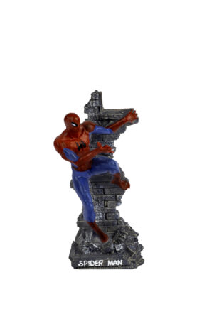 The climber Spider-Man Statue