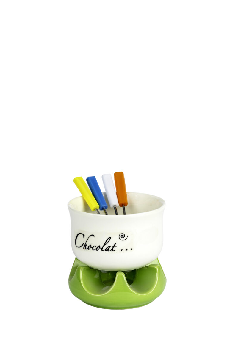 Green Fondue Set