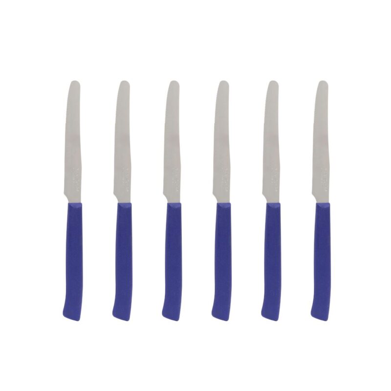 ⁦Half-Serrated Table & Steak Knife Set 6-Pieces 11cm⁩ - الصورة ⁦11⁩