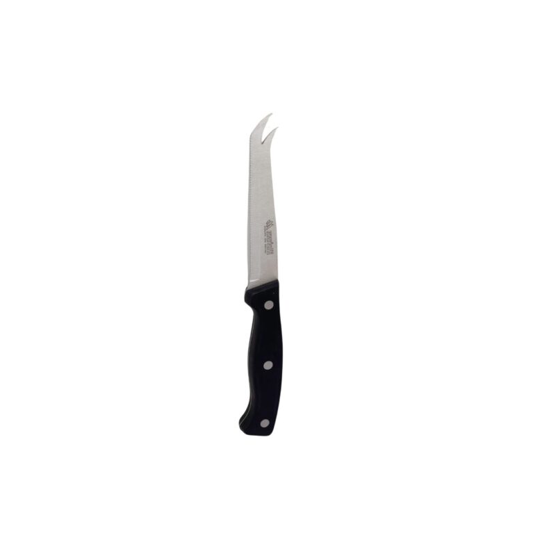 ⁦Serrated Stainless Steel Cheese Knife 11 cm⁩ - الصورة ⁦2⁩