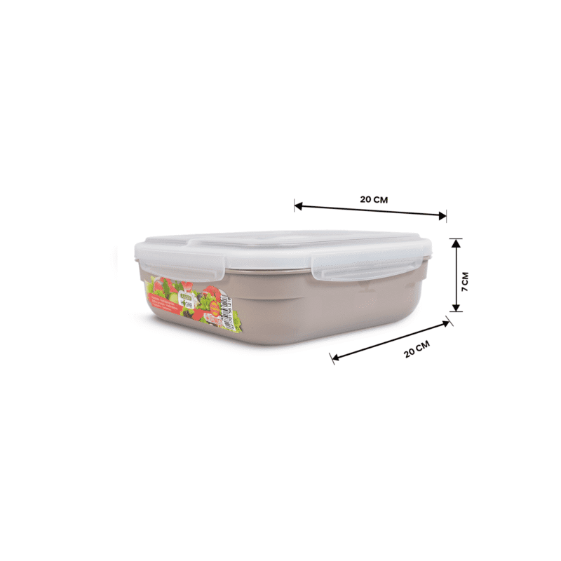 Lunch box with clip lock Spanish made and BPA free - Image 69