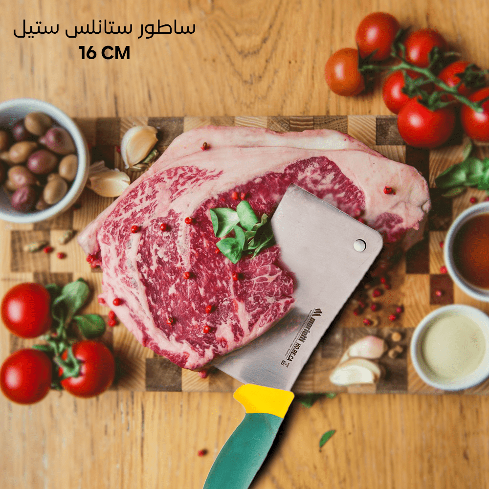 Cleaver Knife 16 CM For Butchers | Made in Italy - الصورة 2