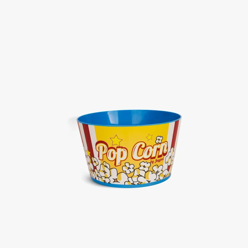 1L plastic blue popcorn bowl