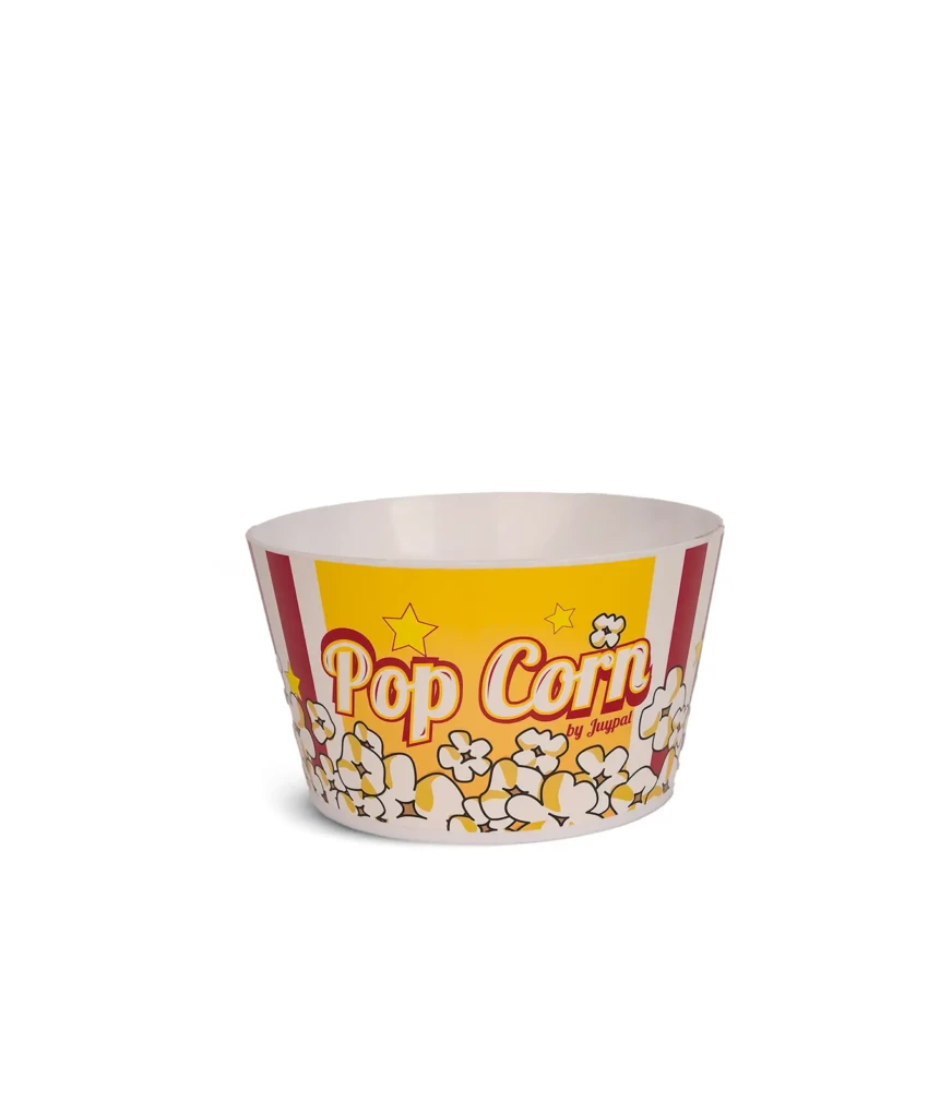 Plastic popcorn bowl
