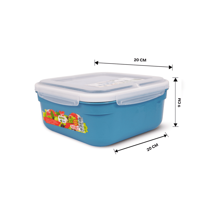 Lunch box with clip lock Spanish made and BPA free - Image 77