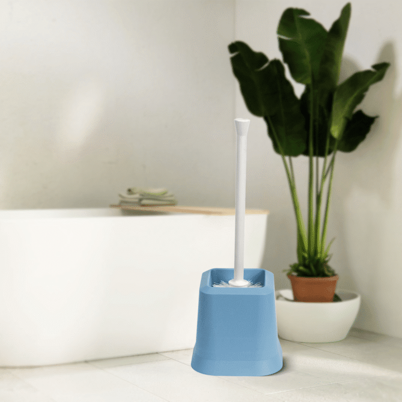 ⁦square toilet brush with holder High durability Spanish plastic⁩ - الصورة ⁦9⁩