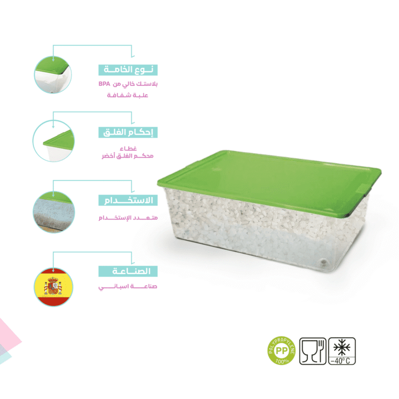 BPA free storage box with wheels