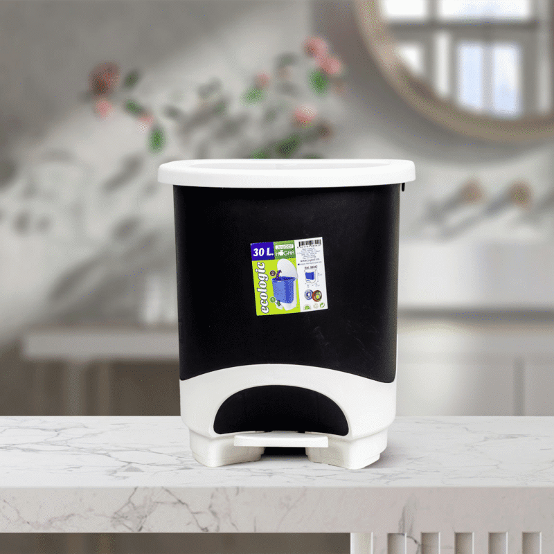 ⁦plastic trash bin with pedal Made of strong and elegant Spanish plastic⁩ - الصورة ⁦64⁩