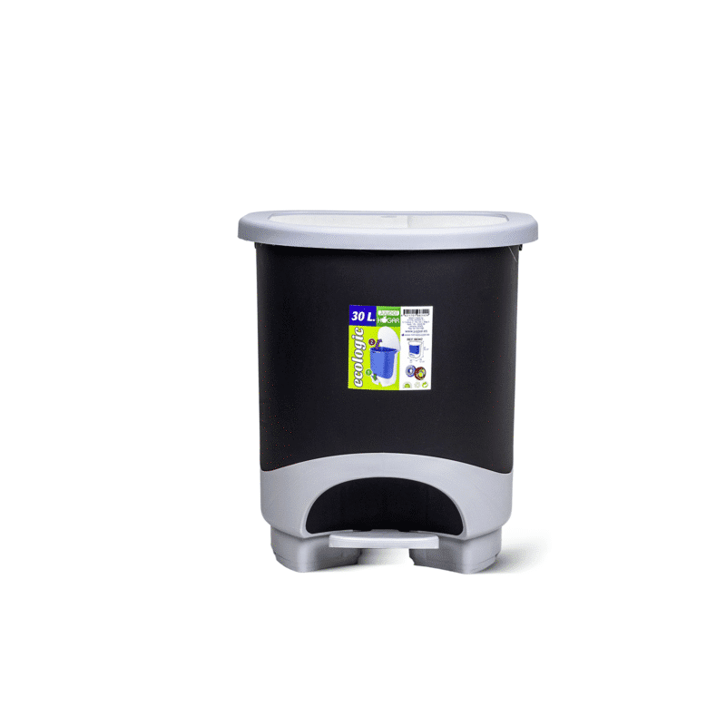 ⁦plastic trash bin with pedal Made of strong and elegant Spanish plastic⁩ - الصورة ⁦78⁩