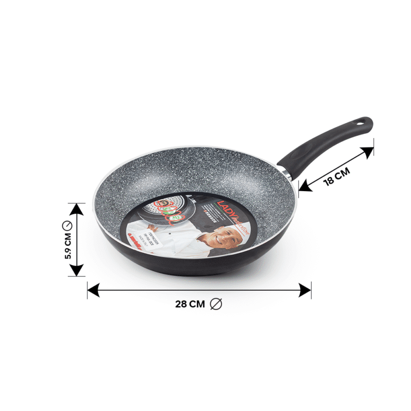 ⁦nonstick granite frying pan Different sizes⁩ - الصورة ⁦16⁩