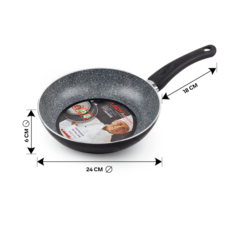 ⁦nonstick granite frying pan Different sizes⁩ - الصورة ⁦10⁩
