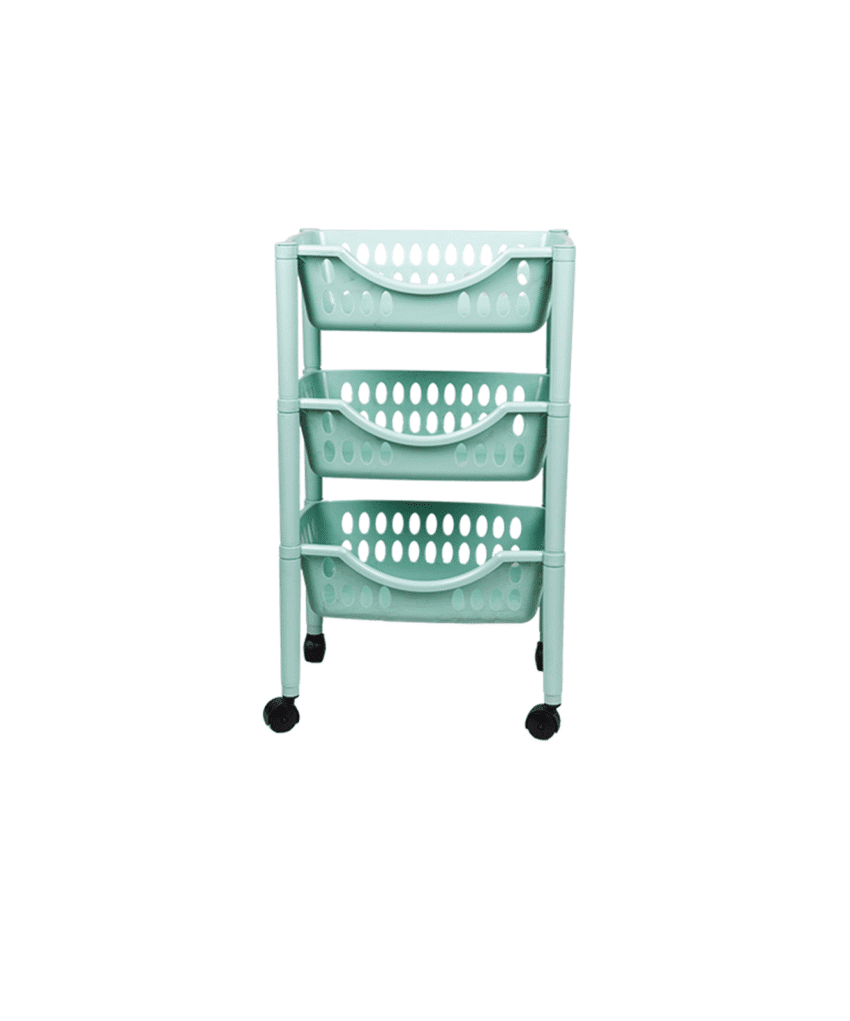 Plastic Trolley with Wheels