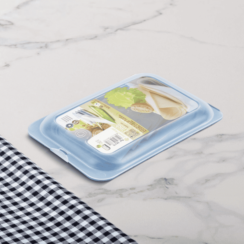 Deli meat storage container with lid for fridge - Image 3