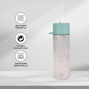 Bottle with Straw and Lid