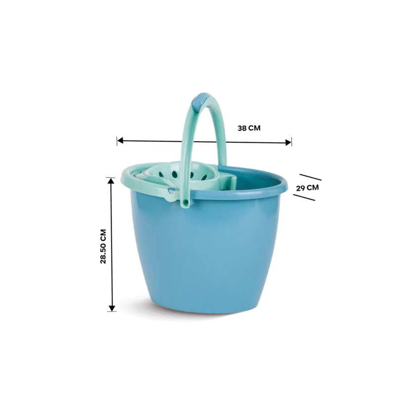 ⁦mob bucket with wringer 14L Made of Spanish eco-friendly plastic⁩ - الصورة ⁦6⁩