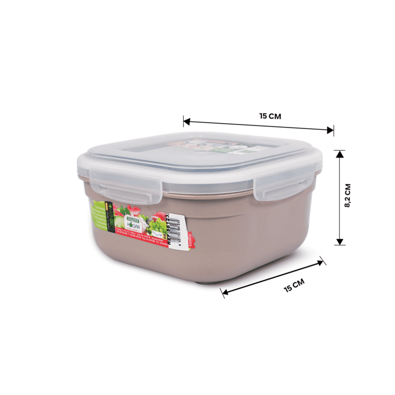 Lunch box with clip lock Spanish made and BPA free - Image 47