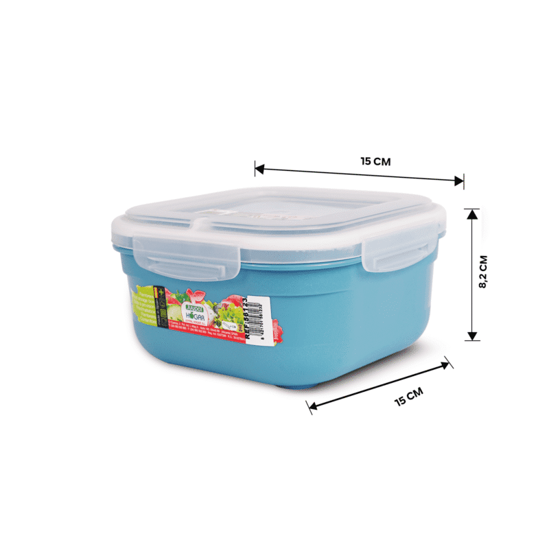 Lunch box with clip lock Spanish made and BPA free - Image 27