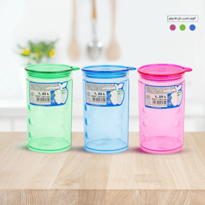 plastic round jars