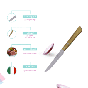 Steak Knives Wooden Handle