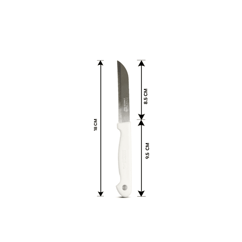 Set of 6 serrated steak knives Size 8.5 CM - Image 4
