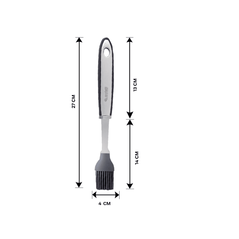 Silicone Kitchen Brush with Double-Sided Silicone Handle - Image 3