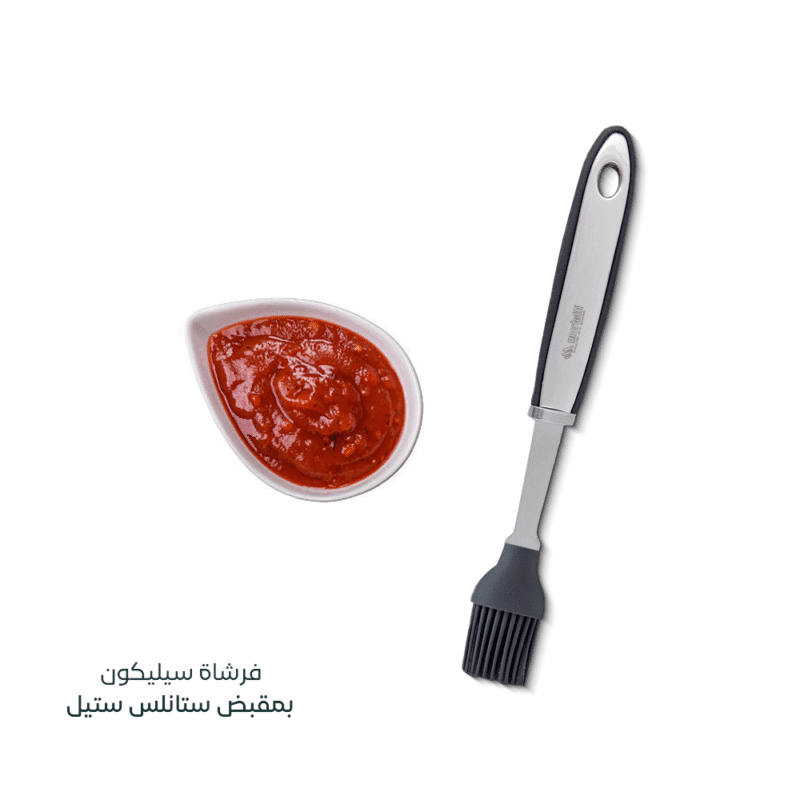 Silicone Kitchen Brush with Double-Sided Silicone Handle - Image 6
