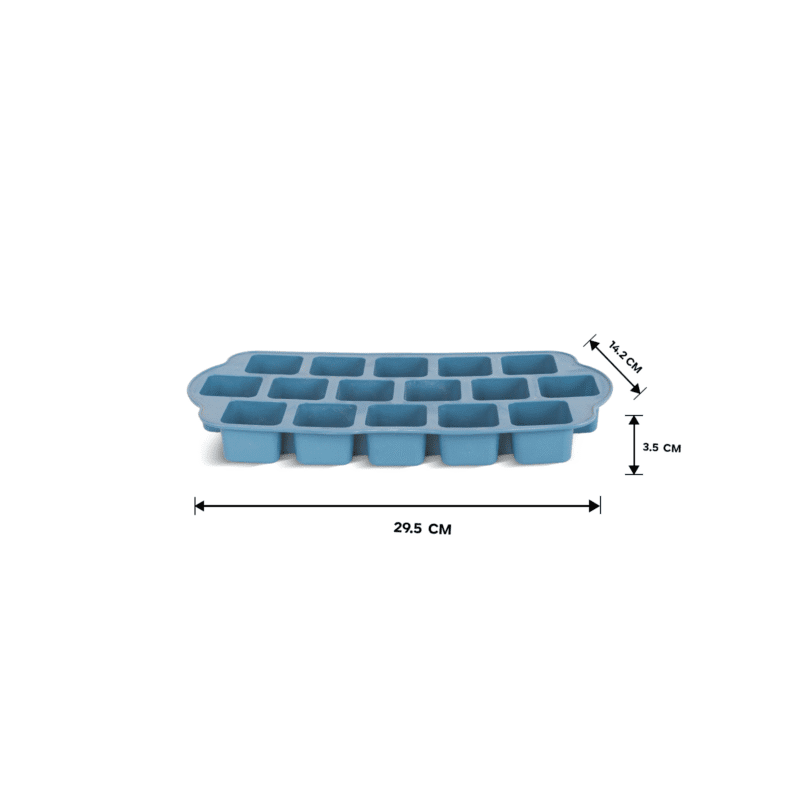 Square ice cube maker plastic, BPA free - Image 3