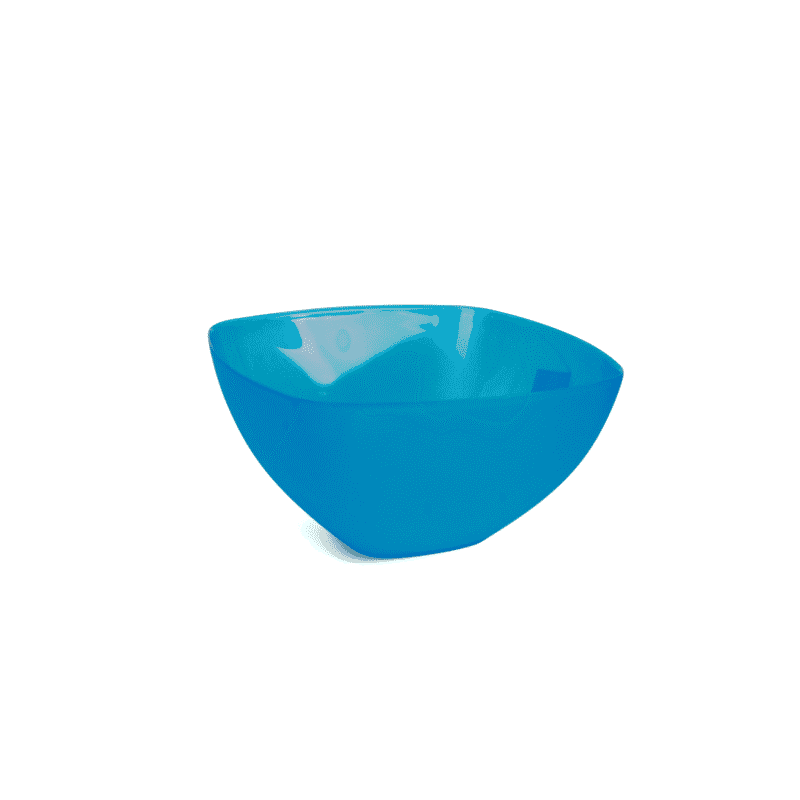 square plastic salad bowl Suitable for use in dishwasher, microwave and freezer