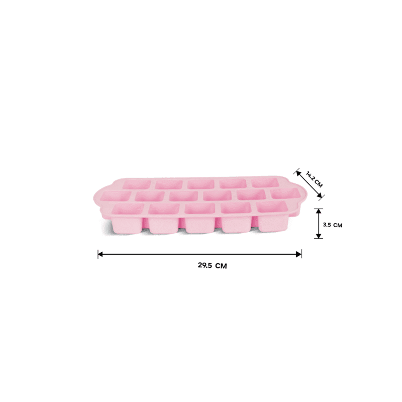 Square ice cube maker plastic, BPA free - Image 9