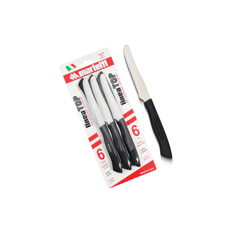 Set of serrated blade knives Size 11 CM