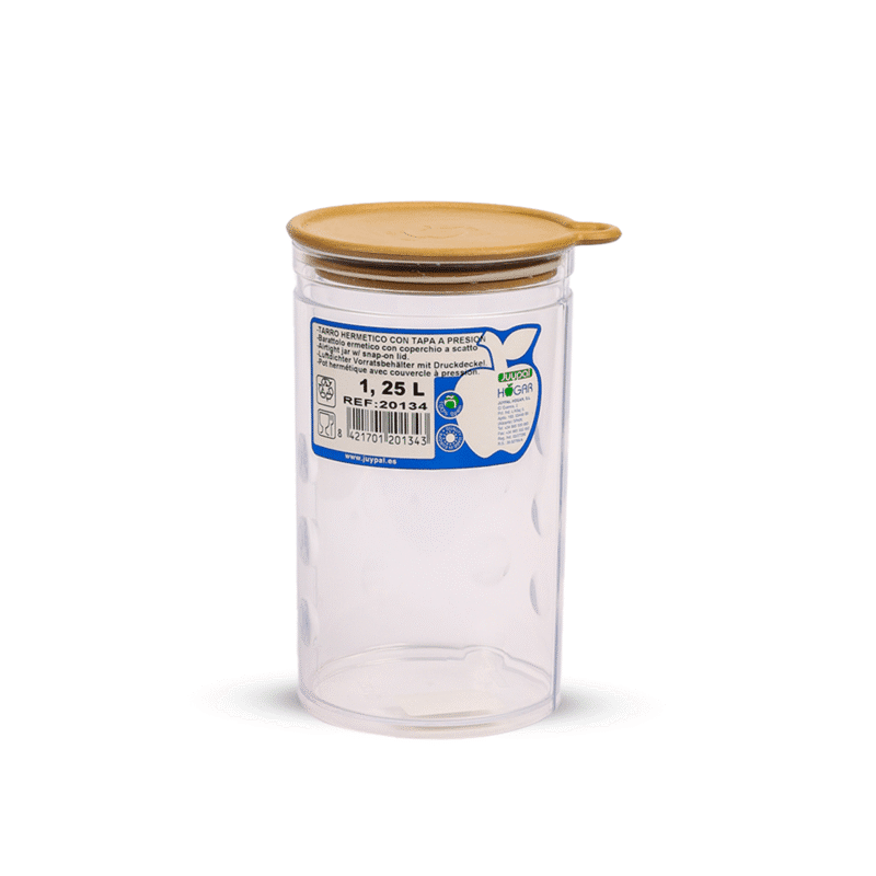 colored plastic jars with lids available in defferent colors and sizes - Image 8