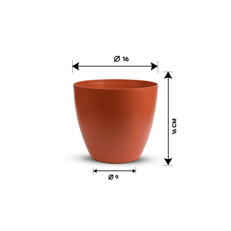 ⁦venezia round flower pot design Resistant to weather and heat fluctuations⁩ - الصورة ⁦16⁩