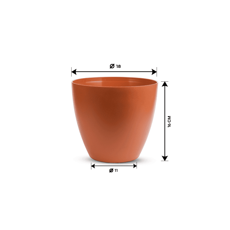 ⁦venezia round flower pot design Resistant to weather and heat fluctuations⁩ - الصورة ⁦12⁩