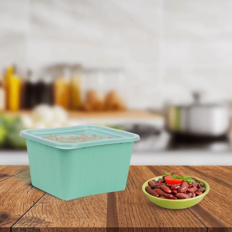 airtight food storage container set of 2 with stylish design