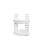 plastic bathroom shelf corner
