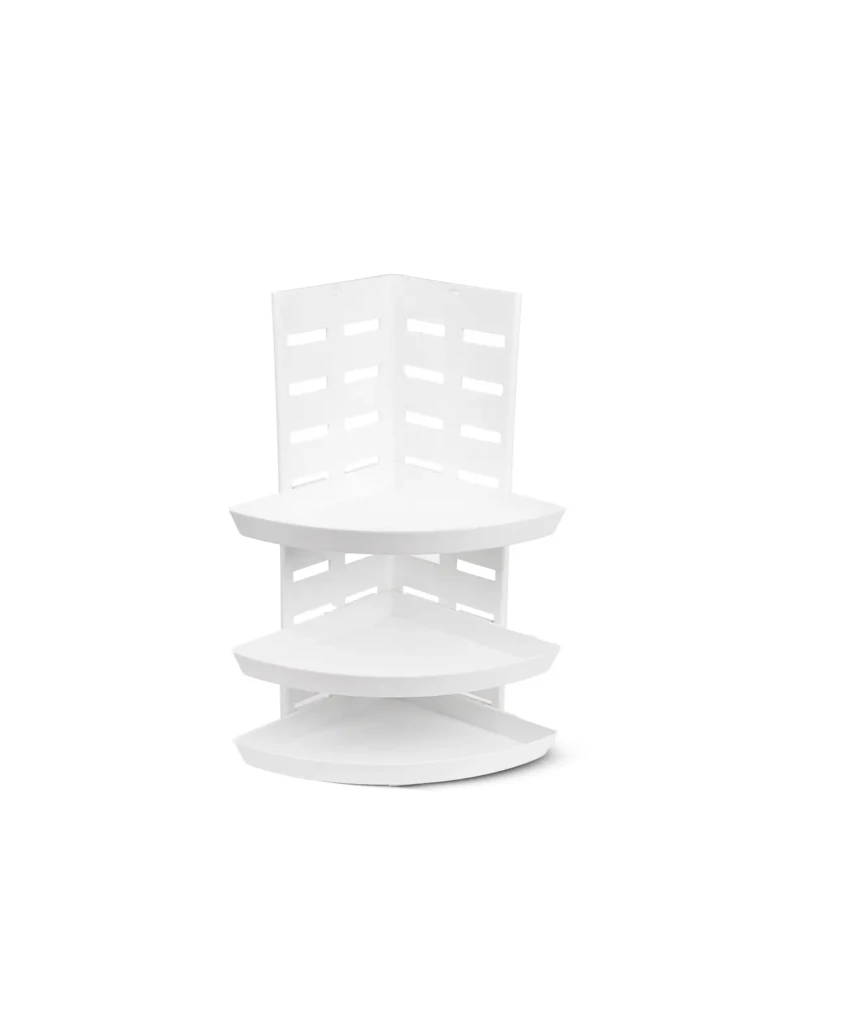 3 tier corner shelf
