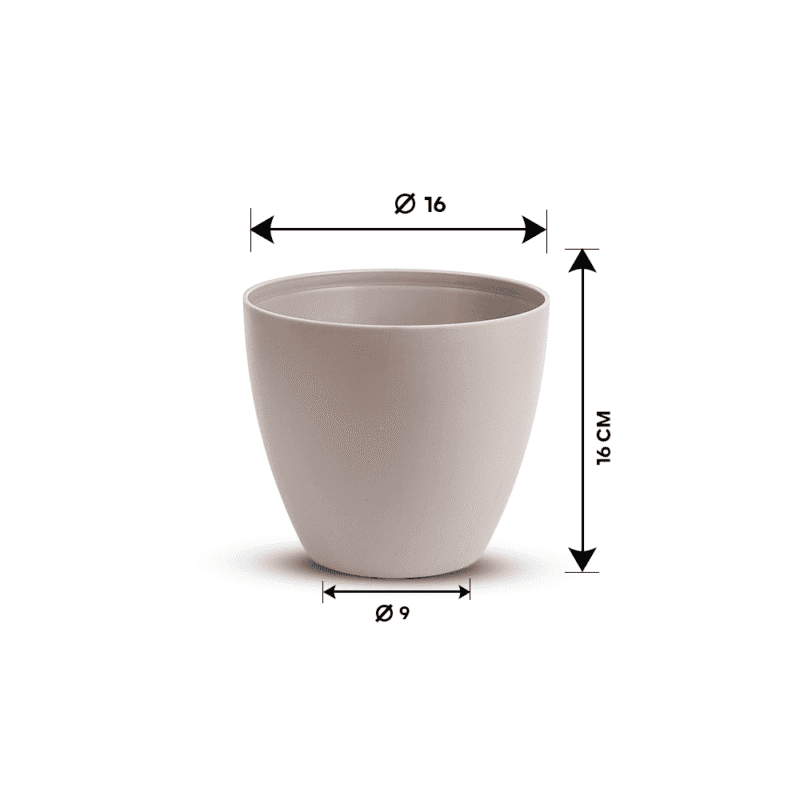 ⁦venezia round flower pot design Resistant to weather and heat fluctuations⁩ - الصورة ⁦13⁩