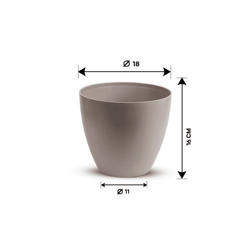 ⁦venezia round flower pot design Resistant to weather and heat fluctuations⁩ - الصورة ⁦11⁩