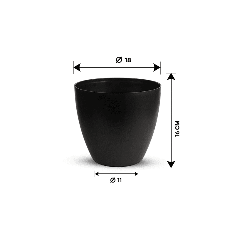 ⁦venezia round flower pot design Resistant to weather and heat fluctuations⁩ - الصورة ⁦10⁩
