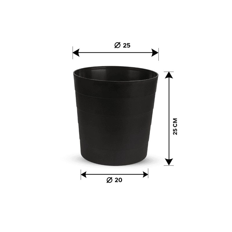 ⁦conical flower pot design Safe with all temperatures.⁩ - الصورة ⁦9⁩