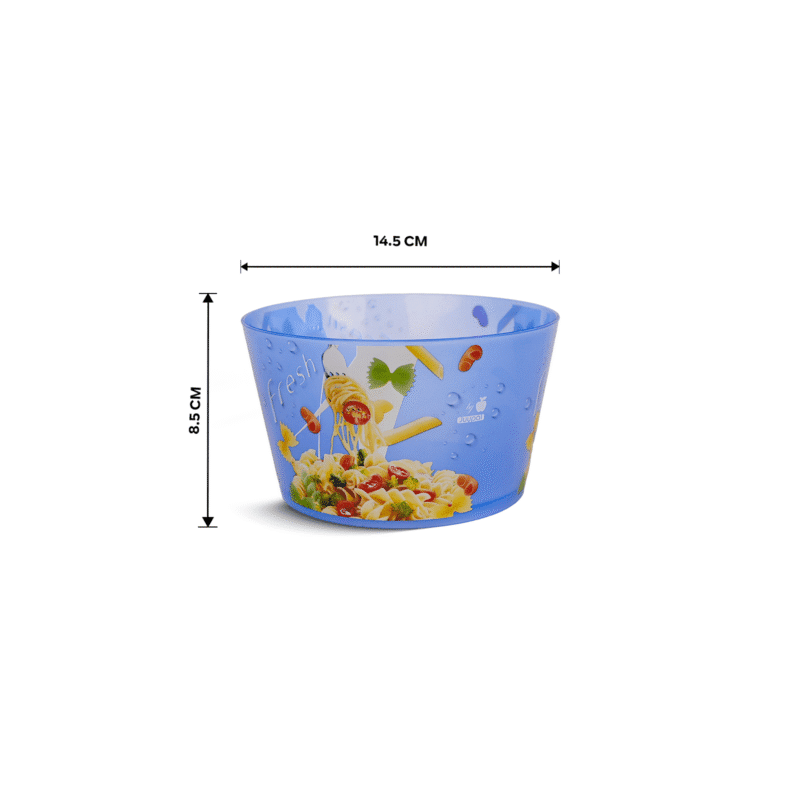 ⁦transparent plastic salad bowl BPA-free for health maintenance⁩ - الصورة ⁦31⁩