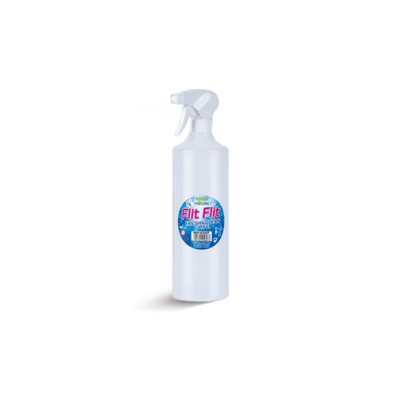 plastic bottle with pump  1L
