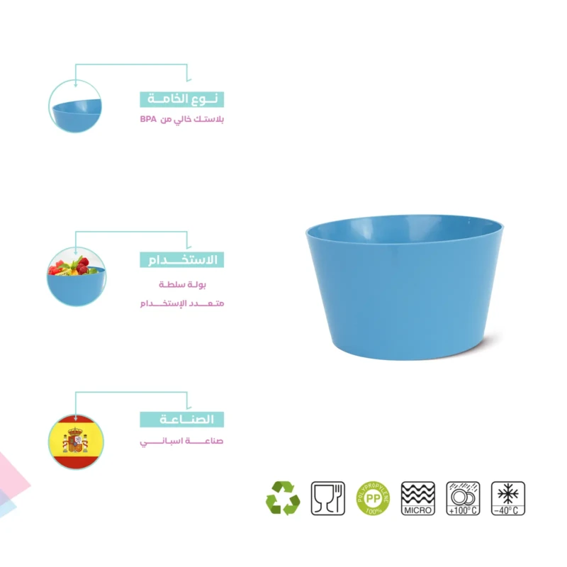 BPA free multipurpose bowl 1 L